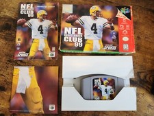 NFL Quarterback Club 99 Nintendo 64 N64, 1998 Complete in Box - CIB Favre