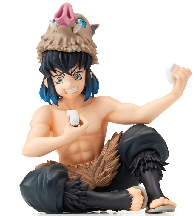 Figurine Demon Slayer Inosuke 13cm stable : fini les statuettes manga qui tombent