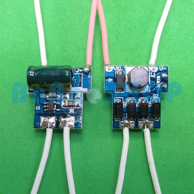 4x AC/DC LED Driver 1x1W 3x1W 300mA Power Supply 12V Lamp Light Bulb 1W 3W car