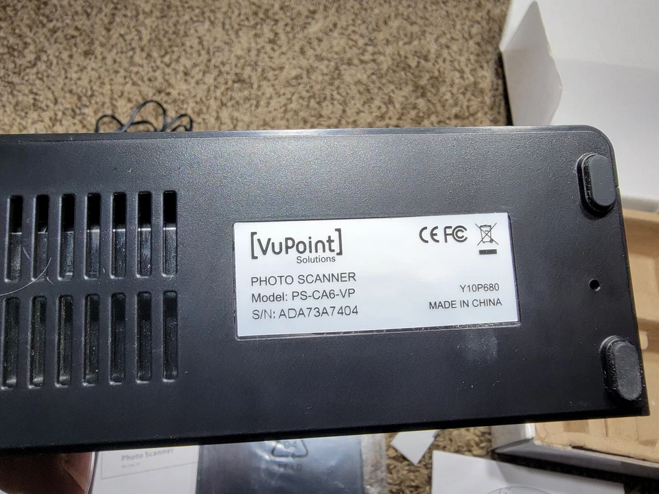 VuPoint PS-CA6-VP Sheetfed Scanner - Image 4 of 4