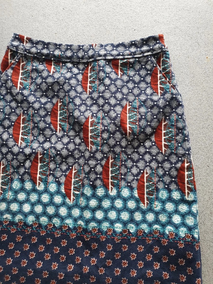 Patterned top cord skirt