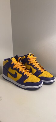 Size 11 - Nike Dunk High Lakers