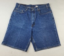 VTG Levi's 550 Jeans Shorts Mens Size 38 X 11 Blue Relaxed Fit Denim Made in USA