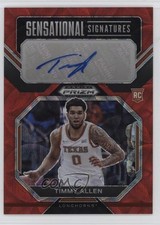 2023-24 Panini Prizm Draft Picks Choice Red 4/40 Timmy Allen #SS-TMA Auto je7