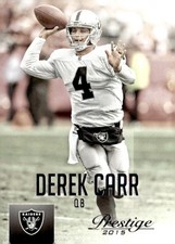 2015 Panini Prestige Derek Carr 170 Oakland Raiders