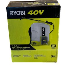 Ryobi 4 Gallon 40V Cordless Backpack Chemical Sprayer TOOL ONLY RY40301BTL