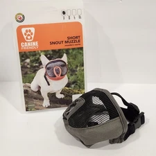 Canine Friendly Short Snout Dog Muzzle Size Small New in Box French Bulldog Pug