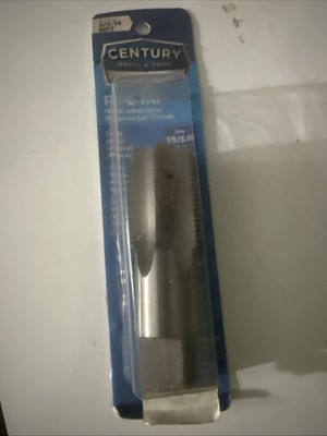 Century Drill & Tool 97205 3/4''-14 NPT Pipe Tap High Carbon Steel NEW