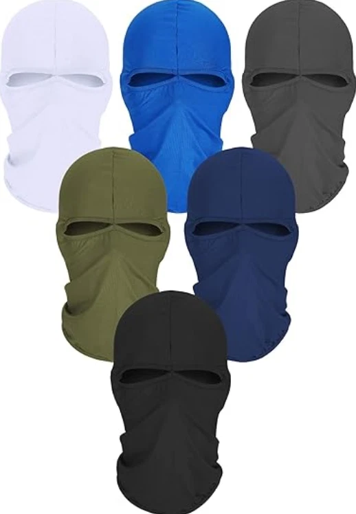 6 Pack Pasamontañas Calavera Pasamontanas Militar Mascara Para El Frio De Moto