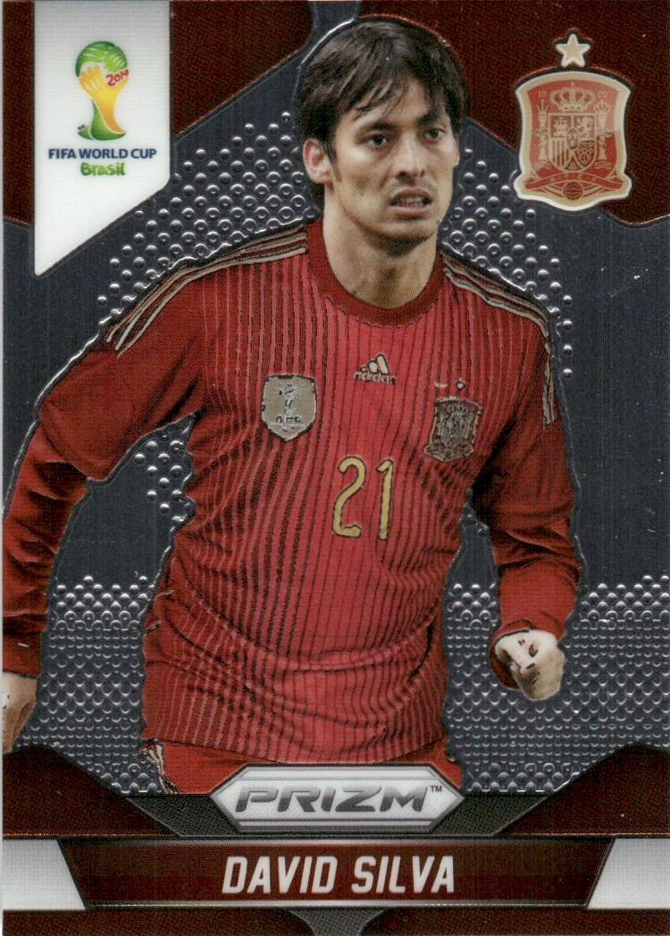 2014 Panini Prizm FIFA World Cup Brazil David Silva Spain #175