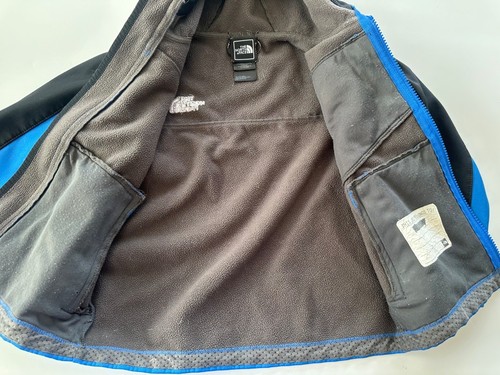THE NORTH FACE BOYS Softshell Hooded Coat Blue Black XXS (5) - Picture 7 of 8