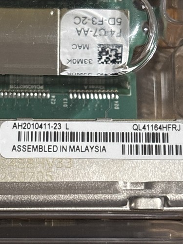 Dell QLogic FastLinQ QL41164HFRJ QUAD Port PCI-E 10GbE Ethernet Adapter - 33M0K - Picture 5 of 6