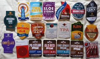 20 Assorted Pump Clip Fronts.