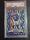 2025 Phoenix Jaxson Dart Silver Seismic PSA 10 POP 7 Rookie RC NY Giants
