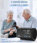 Upper Arm Blood Pressure Monitor, Adjustable Cuff 10.6"-16.5", Rechargeable — photo 3