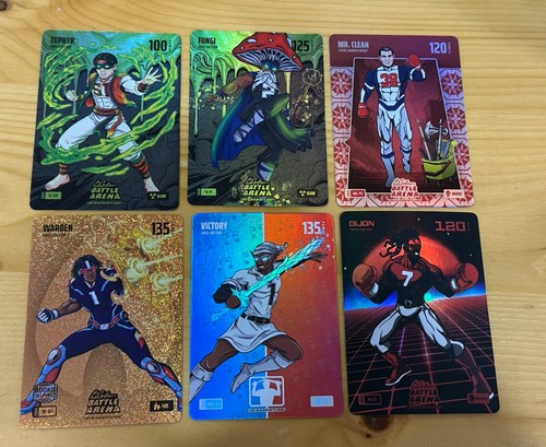 Bo Jackson Battle Arena Griffey Edition - 6 Card Lot SSP/SP
