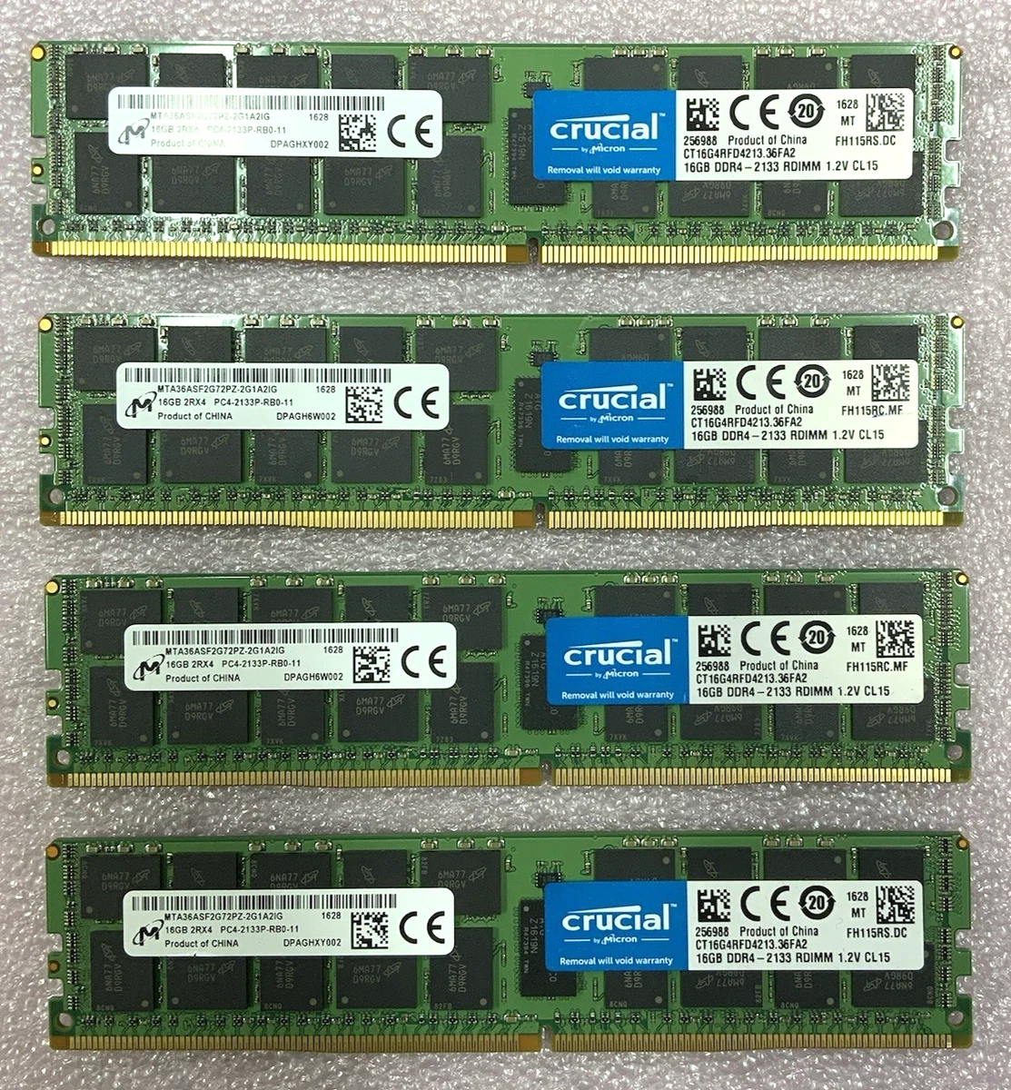 Crucial DDR4 SDRAM 64 GB Total Capacity Memory (RAM) for sale | eBay