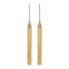 2pcs Line Pin Punch 2x150mm CR-V Cylindrical Alignment Punch