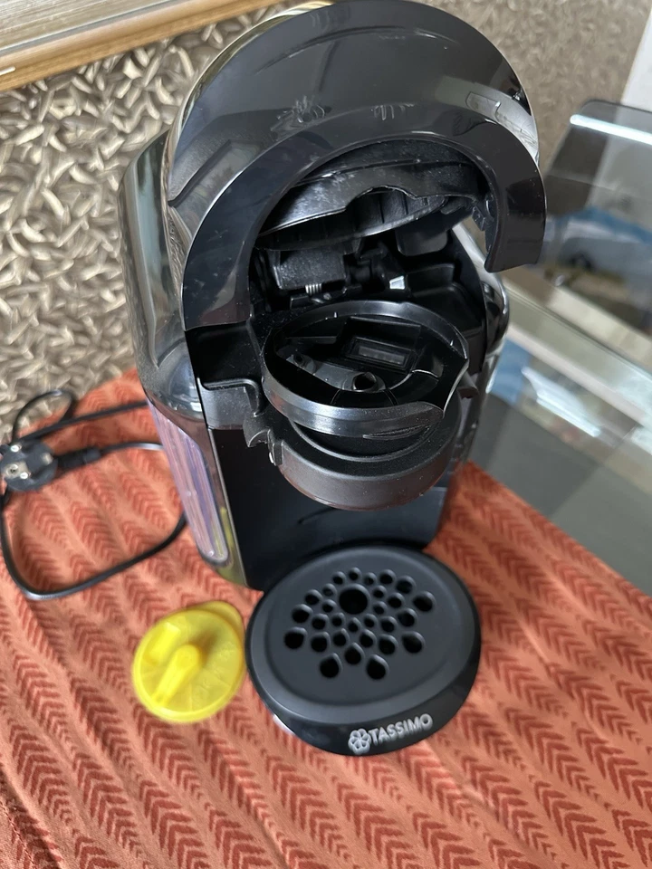 Bosch Tassimo Vivy Kaffeemaschine Schwarz Kapselmaschine Disc Sehr Gepflegt - Bild 2 von 4
