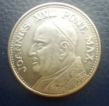 Joannes XXIII Pont. Max. - .500 Silver - Italy Vatican - Medal / Token - 35mm