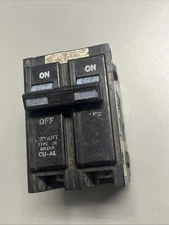 Bryant Westinghouse BR250 50 AMP 2 POLE 240VAC TYPE BR CIRCUIT BREAKER WORKING!