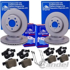 ATE BREMSSCHEIBEN + BELÄGE VORNE + HINTEN passend für OPEL OMEGA B Limo Caravan