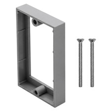 Single Gang Electrical Box Extender, Gray, 1 Pack Premium ABS Extender Fits Ol