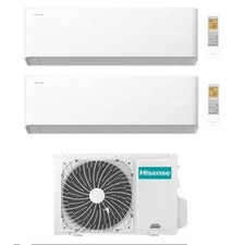 CLIMATIZZATORE HISENSE UNI HB DUALSPLIT 12000+12000+2AMW52U4RXC INVERTER R-32