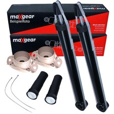 2x MAXGEAR Stoßdämpfer + Rep-Satz Hinten für LEON 5F1-5F8 OCTAVIA 3 VW GOLF 7