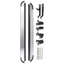 Heavy Duty Side Steps for Infiniti JX35 QX60 13-21 Black Non-Slip Design QME