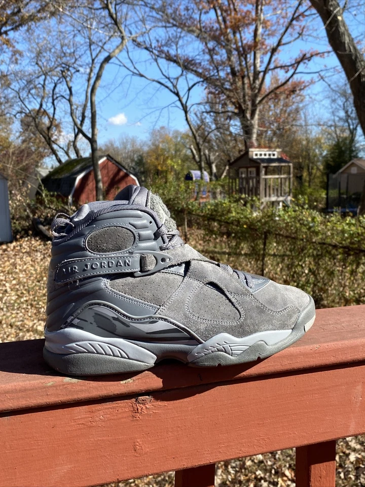 Jordan 8 Cool Grey Size 8 - Image 2 of 4