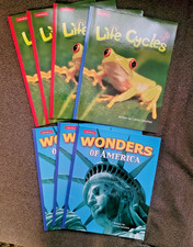  Lot of 7 Lakeshore Multilevel Guided Reading Books Levels A  B Nonfiction 