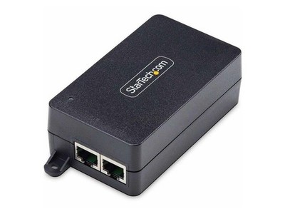 StarTech.com 1-Port Gigabit PoE+ Injector, 10M/100M/1G Ethernet, PoE/PoE+ (802.3