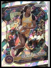 2025 Panini Prizm WNBA #118 Rickea Jackson Ice Prizms