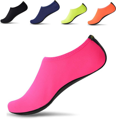 JACKSHIBO Water Shoes for Women Men Swim Shoes Water Socks for Cruise Essentials