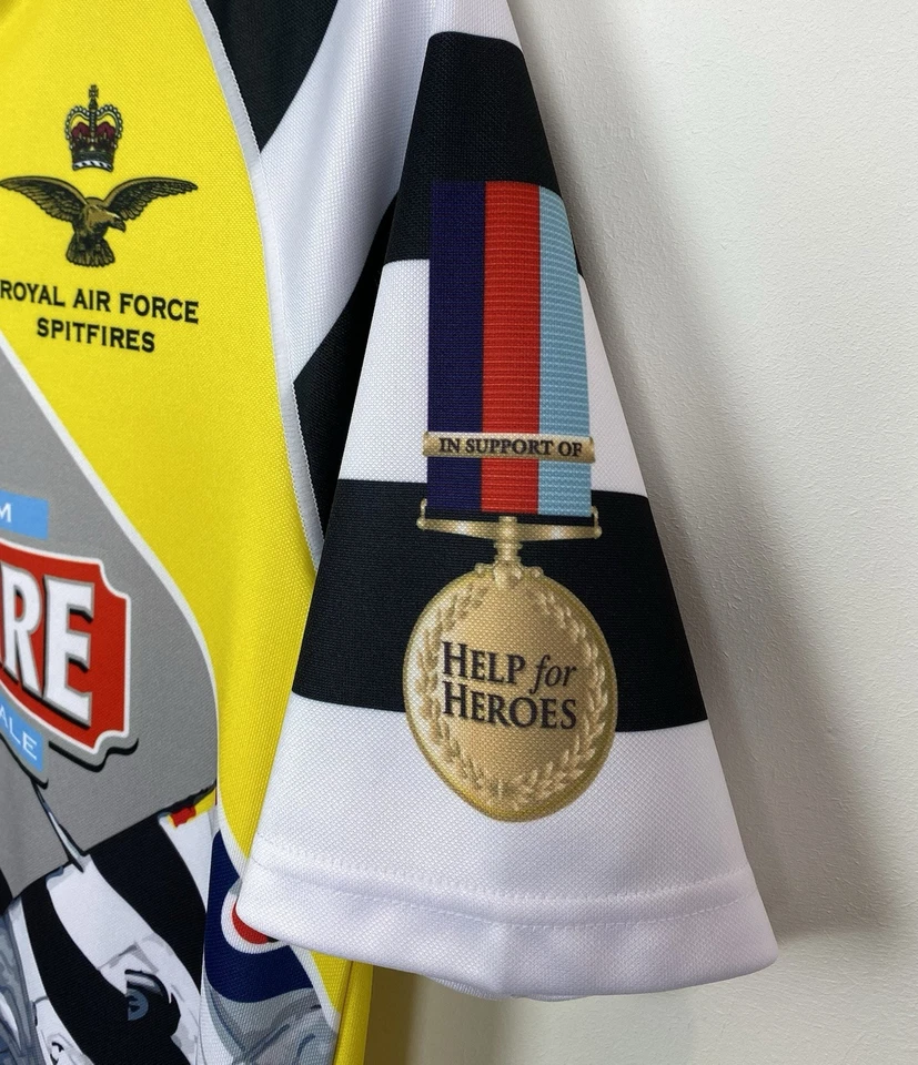 Canterbury RAF Rugby Royal Air Force Spitfires 7's Jersey Shirt Men’s Size S Top - Image 3 of 4