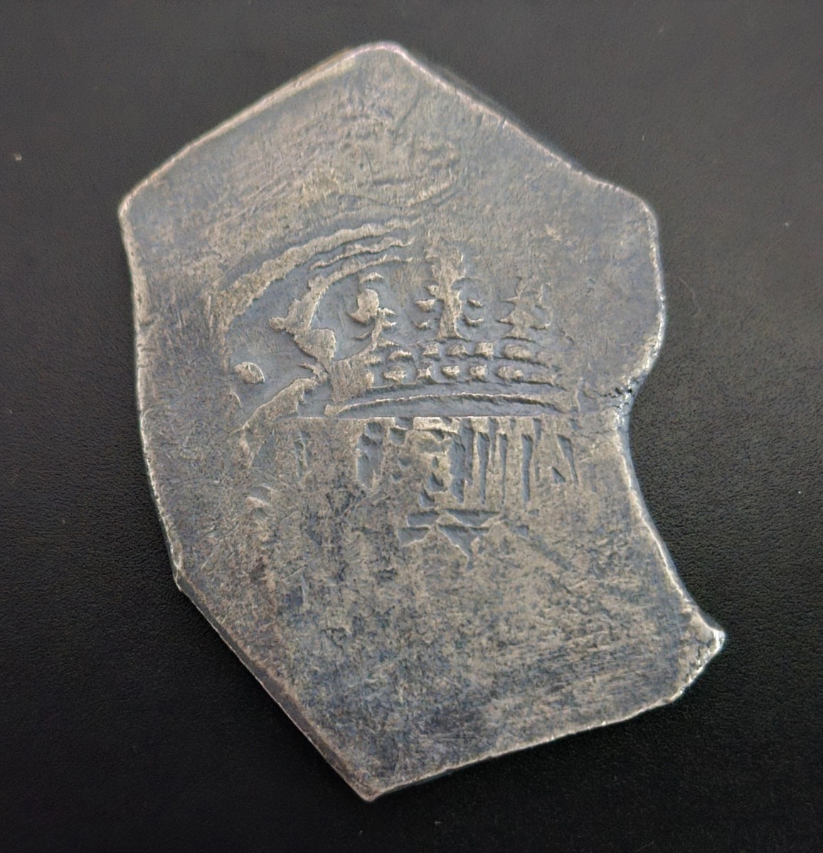 8-REALES SILVER COB NON-1715 TREASURE FLEET SHIPWRECK SCAM RARE