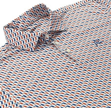 Rhoback Men  s The Florida Man Gators Gameday Print Performance Polo Size M AOP