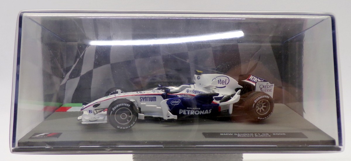 BMW Sauber F1.08 2008 Robert Kubica 1/43 Scale Diecast Model by Altaya