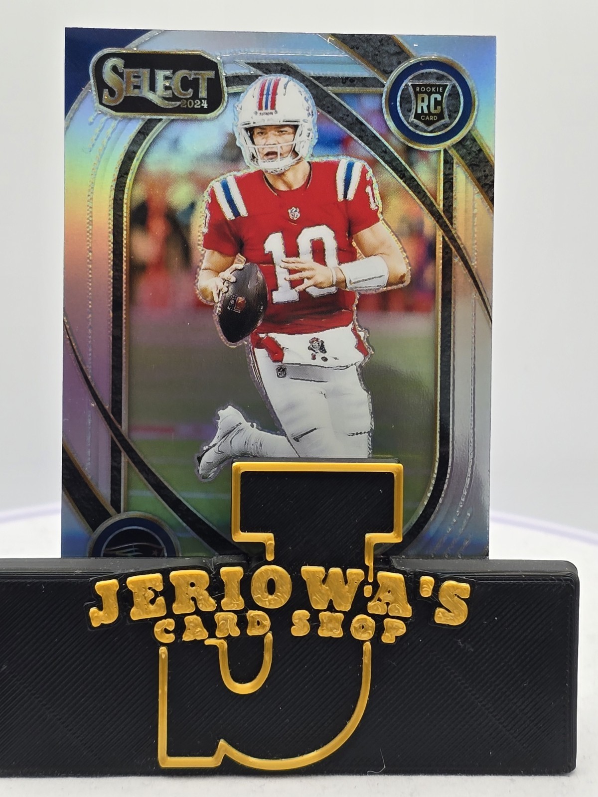 2024 Panini Select - Club Level Drake Maye #218 Silver Prizm (RC)