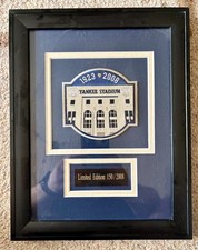 Limited Edition Framed 1923-2008 MLB Yankee Stadium Patch 150/2008