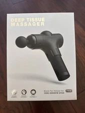 TITAN PRO Deep Tissue Massager Tool 3 Levels Vibration For Muscle Pain Relief