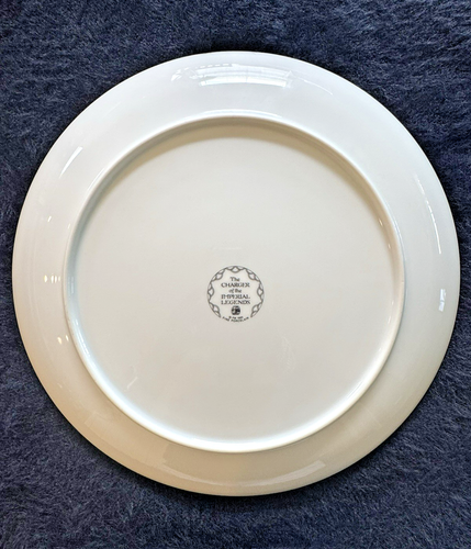 Franklin Mint The Charger of The Imperial Legends Fine Porcelain Plate VTG 1990 - Picture 6 of 6