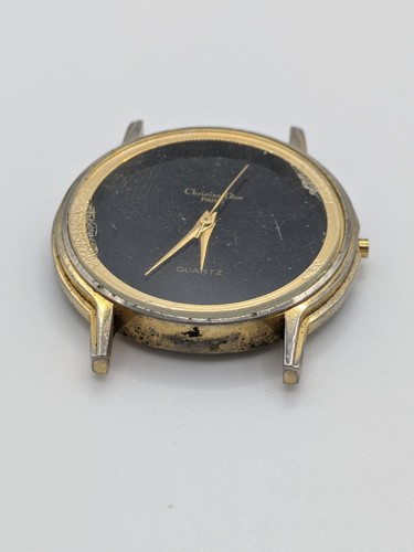 Christian Dior Watch No Strap Paris Quartz Les Dior For Parts / Repair 34.32mm - Picture 3 of 11