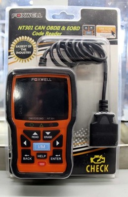 Foxwell NT301 OBD2 Scanner Code Reader Check Engine Fault Car Diagnostic Tool US