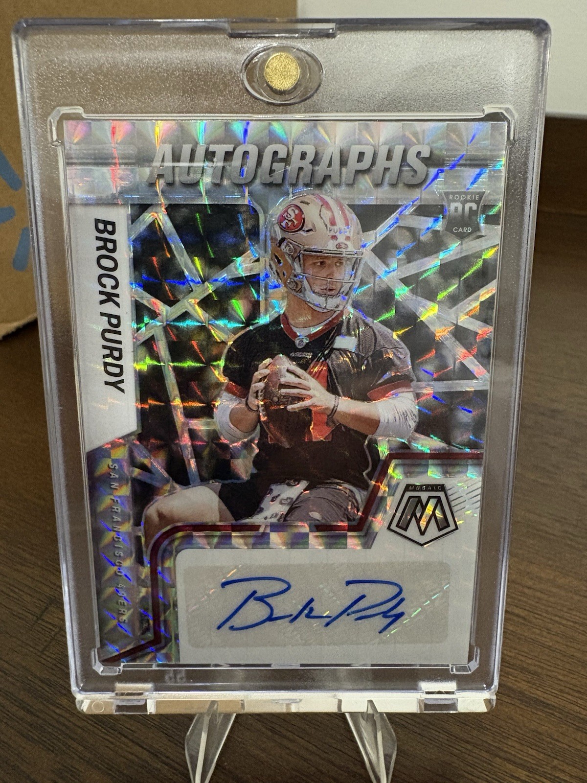 Brock Purdy 2022 Mosaic #RAM-BP Rookie Autographs - Mosaic Price
