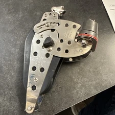 Harken 3.00" Fiddle Hexaratchet Block Swivel Becket Cam Cleat Starboard 042 H042