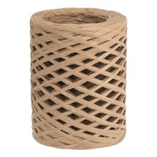 Raffia Ribbon 100 Yard, 1 Roll Natural Packing Paper Twine String Khaki
