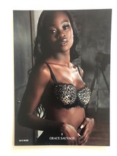 AFFICHE POSTER LINGERIE AMBRA PAPIER GLACE