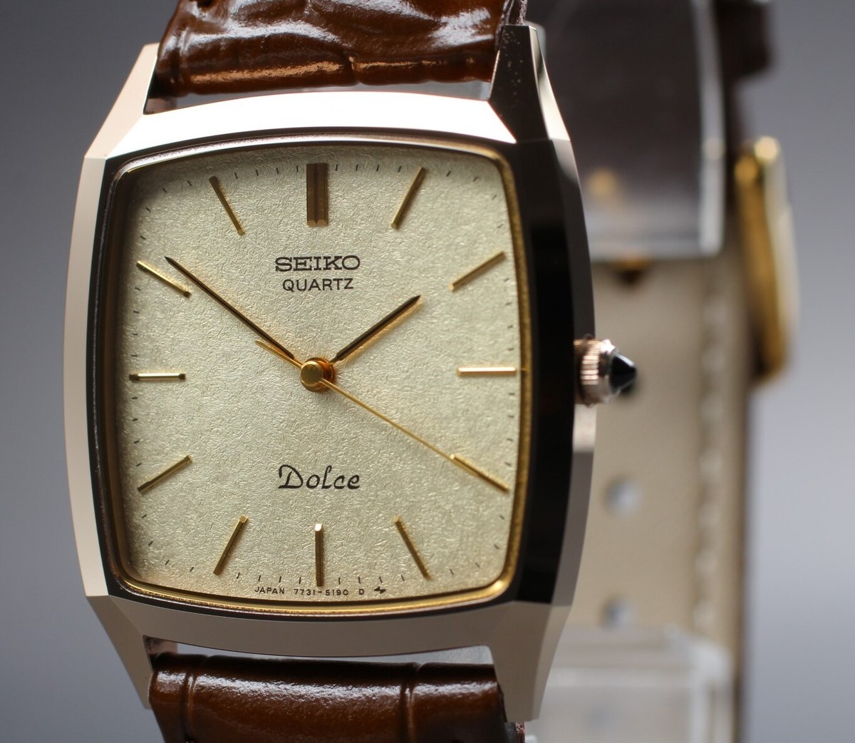 【新品電池交換済　未使用品】SEIKO DOLCE 腕時計7731-5160 SEIKO/セイコー/7731-5160/DOLCE/ドルチェ/電池交換済み 動作品